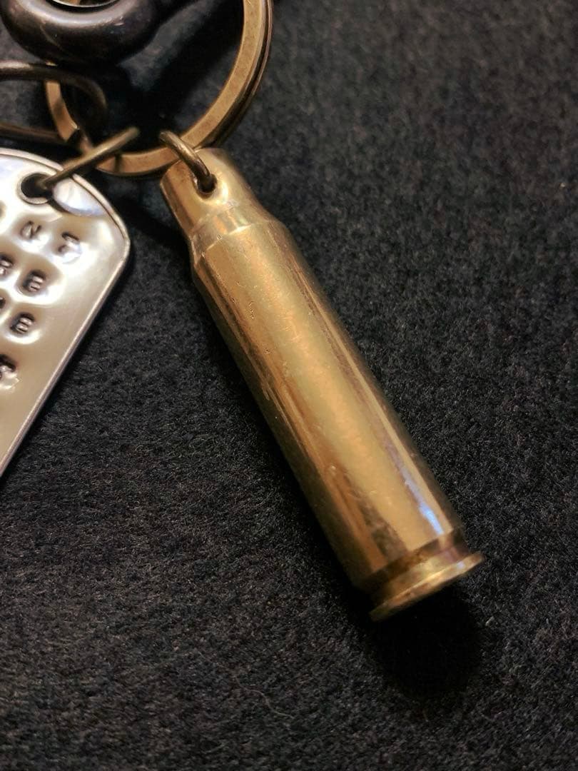 70sヴィンテージ ドッグタグ ウォレットチェーン ピールアンドリフト punk