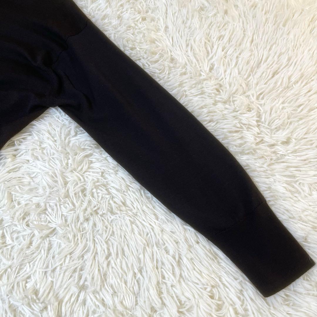 JOHN SMEDLEY　ウール100％　クルーネック長袖ニットカーディガン