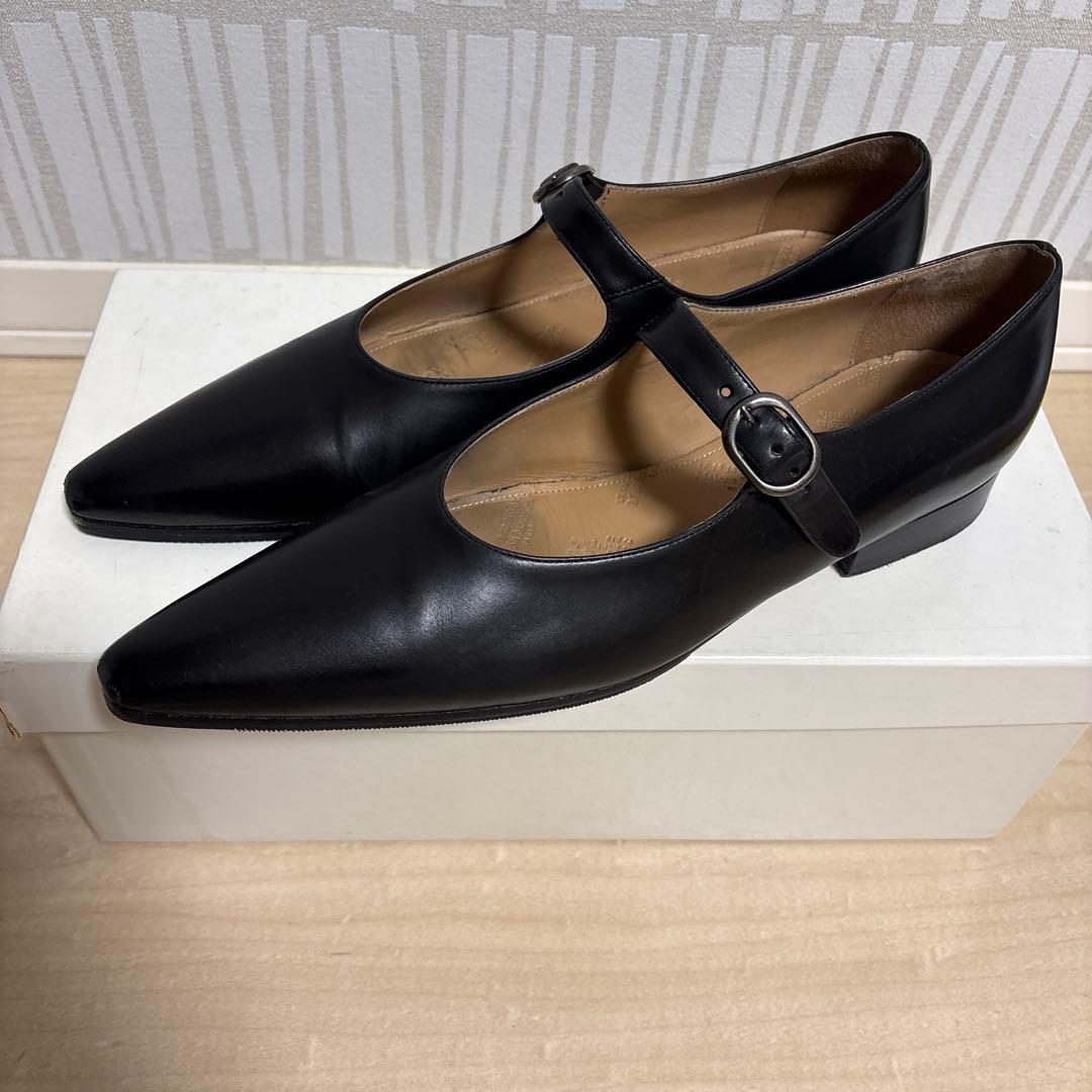 メゾンマルジェラハイペリオンメリージェーンポインテッドトゥ