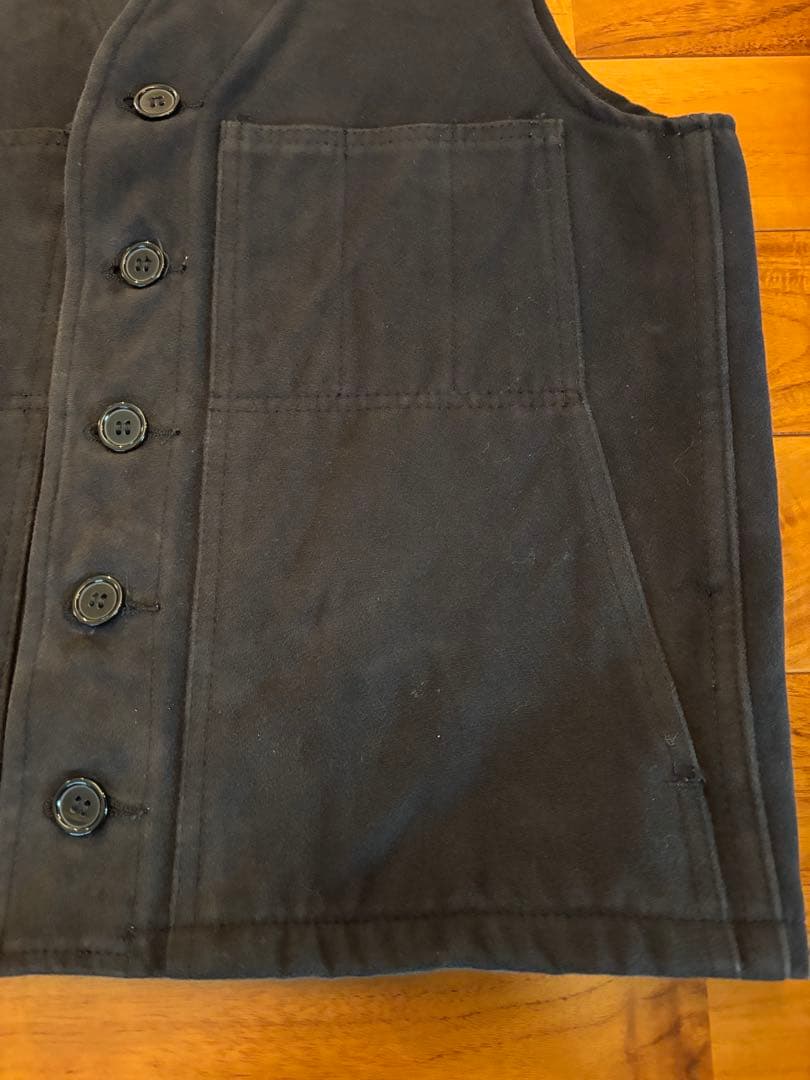 Filson モールスキン USA ベスト アメリカ製 ネイビー　サイズ36