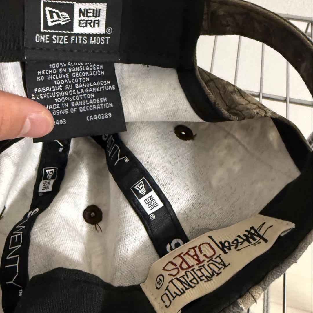 STUSSY × NEWER A9TWENTY BASIC キャップ