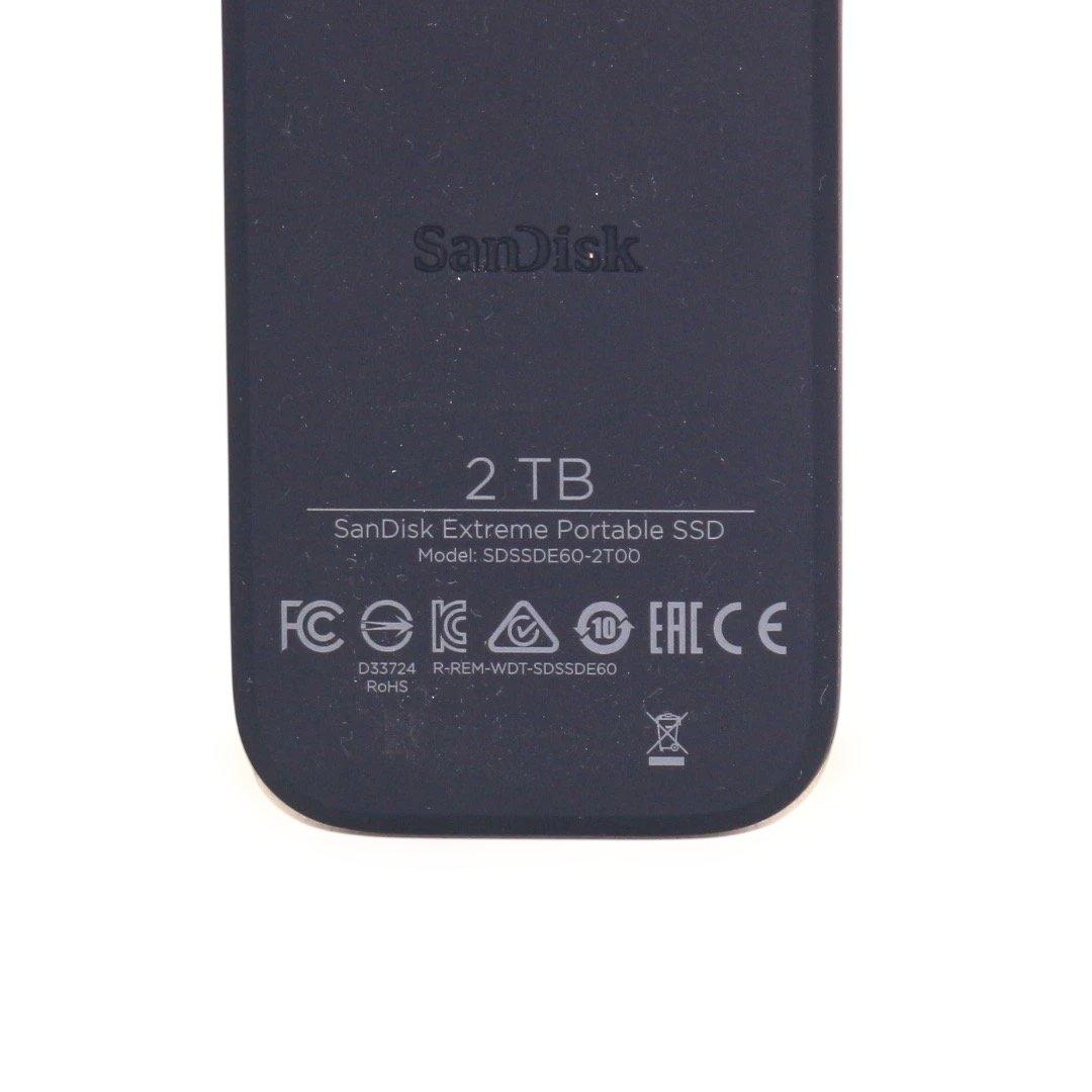 SanDisk Extreme Portable SSD 2TB/1TBセット