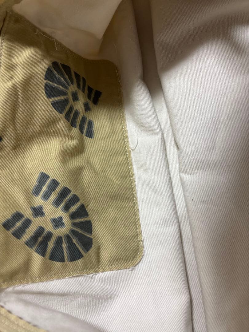 希少●2008ヴィンテージ●ロンシャン●足跡模様 ボストンバッグ 大容量●旅行