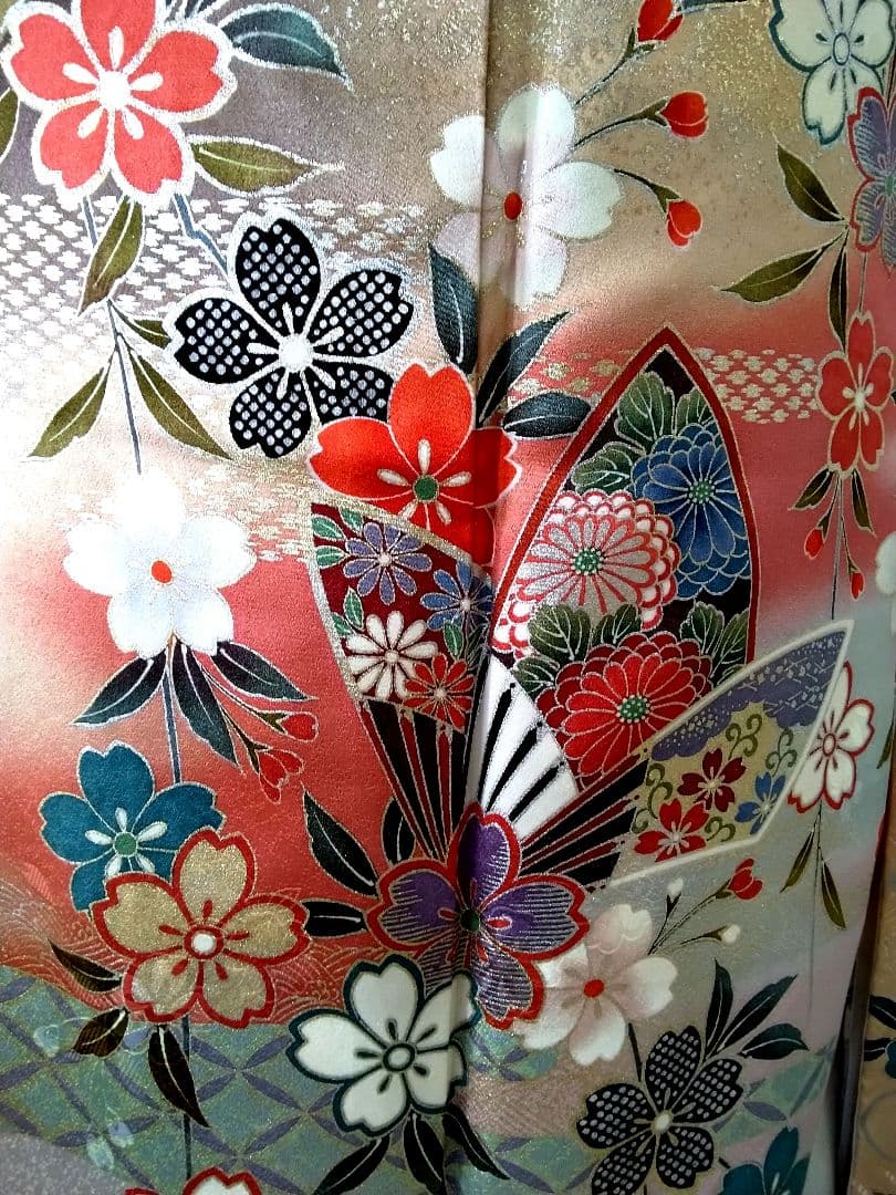 振袖フルセット、正絹振袖、成人式、重ね衿、帯揚げ帯締め、西陣袋帯、襦袢