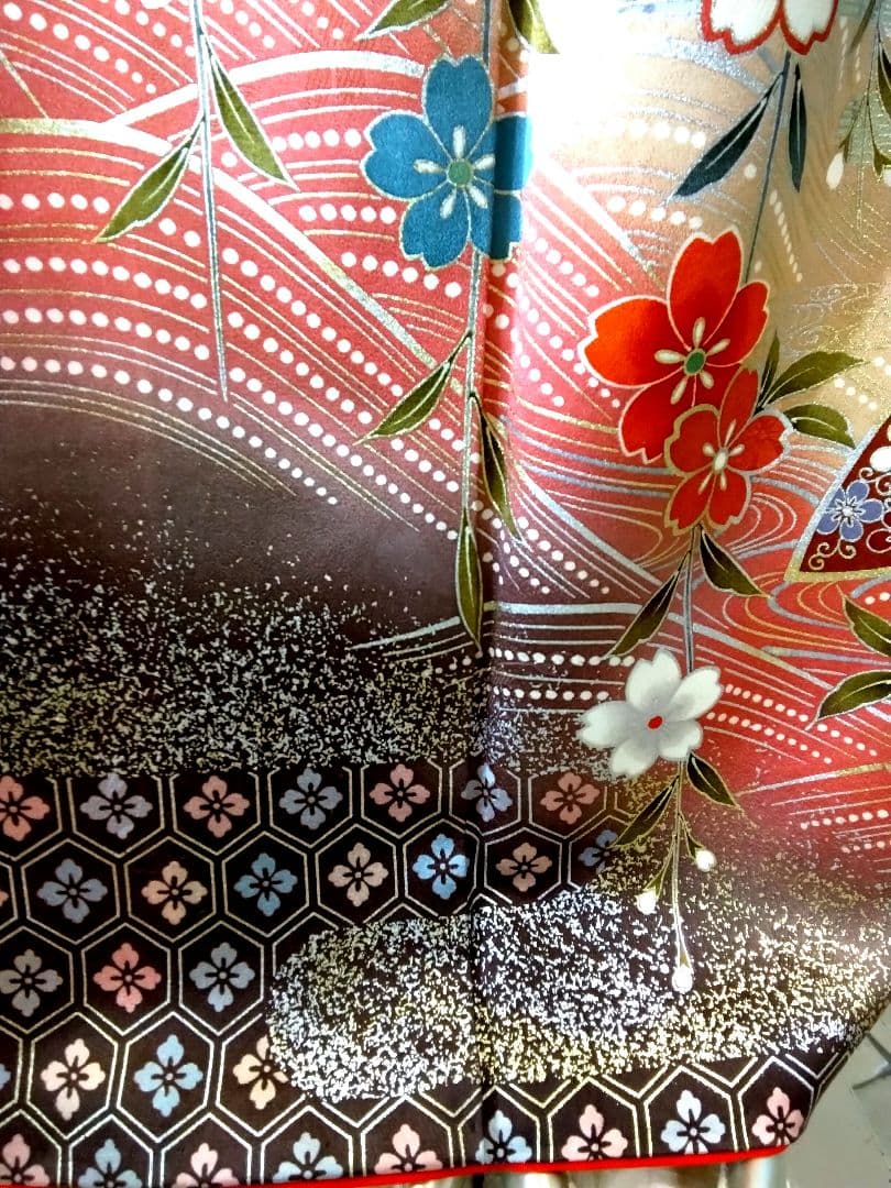 振袖フルセット、正絹振袖、成人式、重ね衿、帯揚げ帯締め、西陣袋帯、襦袢