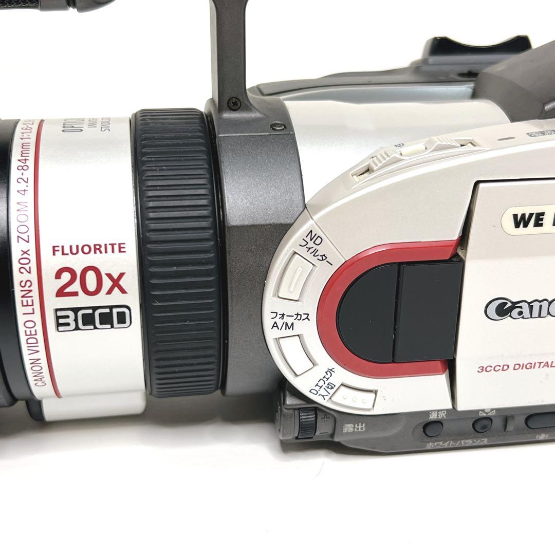 【超希少】美品 Canon miniDV 業務用 ビデオカメラ DM-XV1