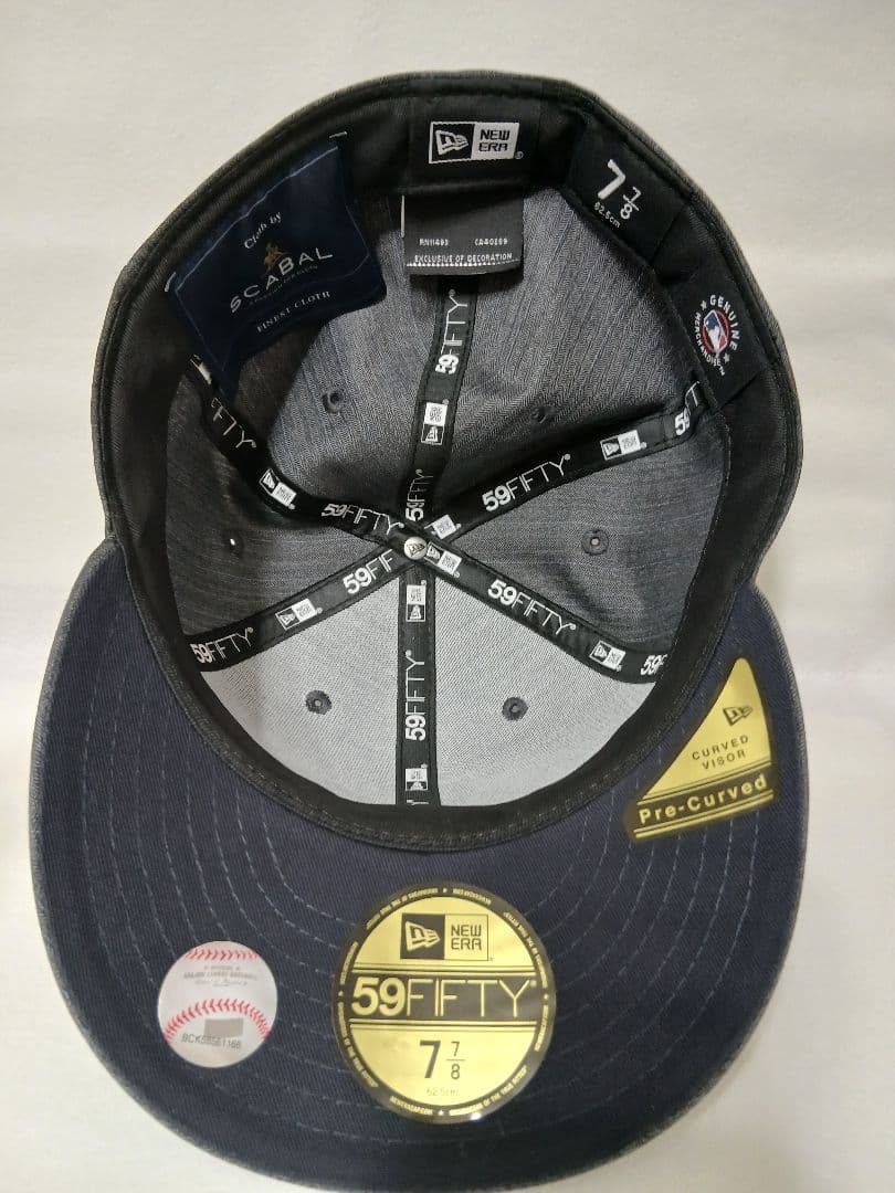 NEW ERA 59FIFTY LAキャップ 7 7/8 (62.5㎝)グレー
