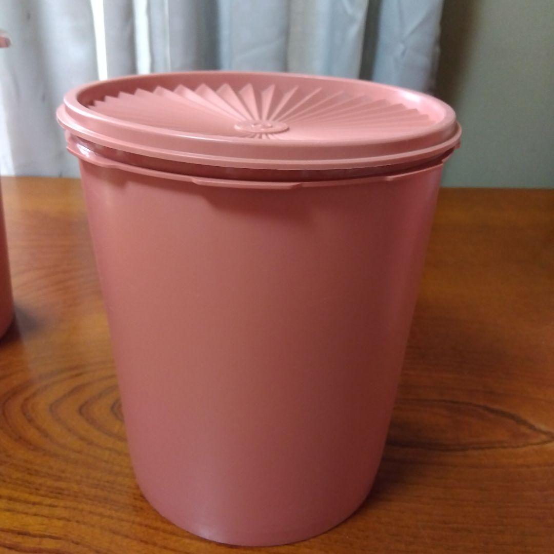 タッパーウェア　マキシデコレーター　少し大きめ3サイズセット　レトロ