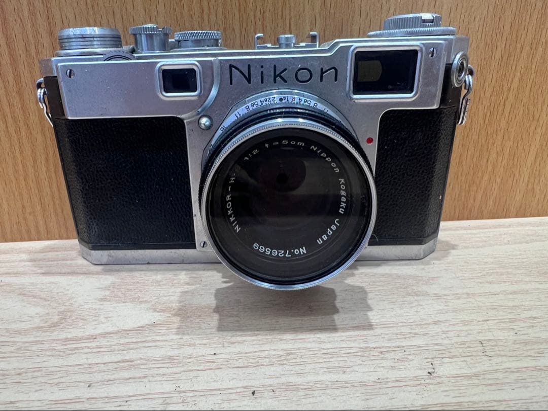 Nikon S2 + NIKKOR-H 50mm f/2ニコン ファインダー