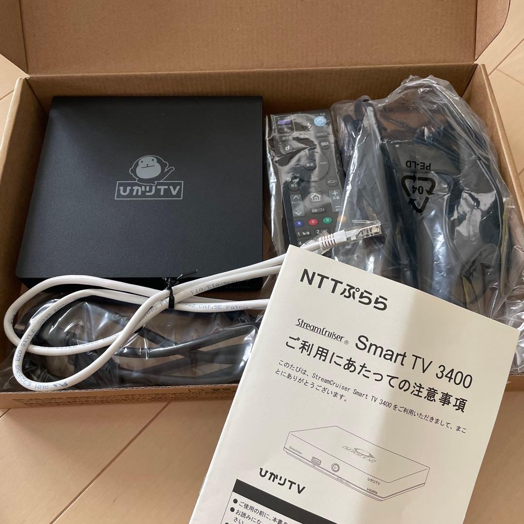 ひかりTV チューナー ST-3400 4K対応 ST3400