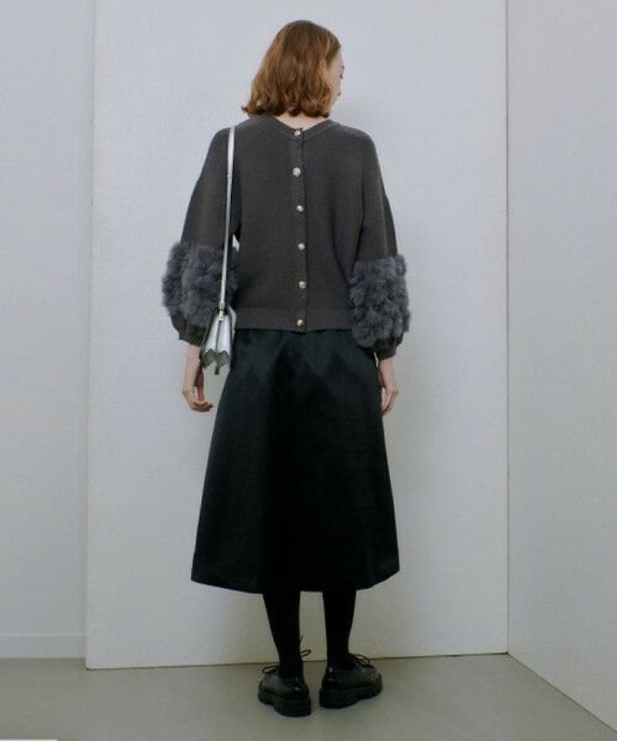 【1226】アナイ系列アルアバイル　ラビットカフクレイジー釦2WAYプルオーバー