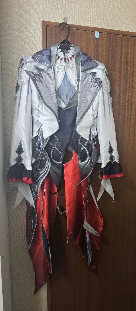 召使　アルレッキーノ　原神　コスプレ　衣装　Mサイズ　三分妄想