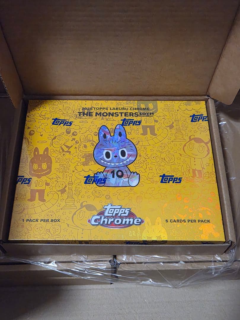 Topps Chrome 10周年記念ボックス 5BOXセット