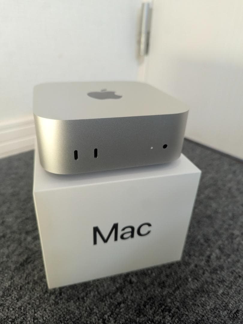 Mac mini M4 16G 256G＋M.2対応ドック｜保証26.4迄