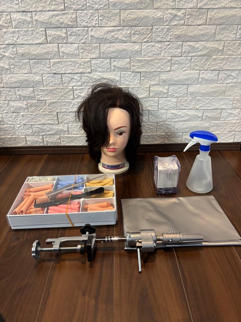 美容師国家試験ワインディング道具