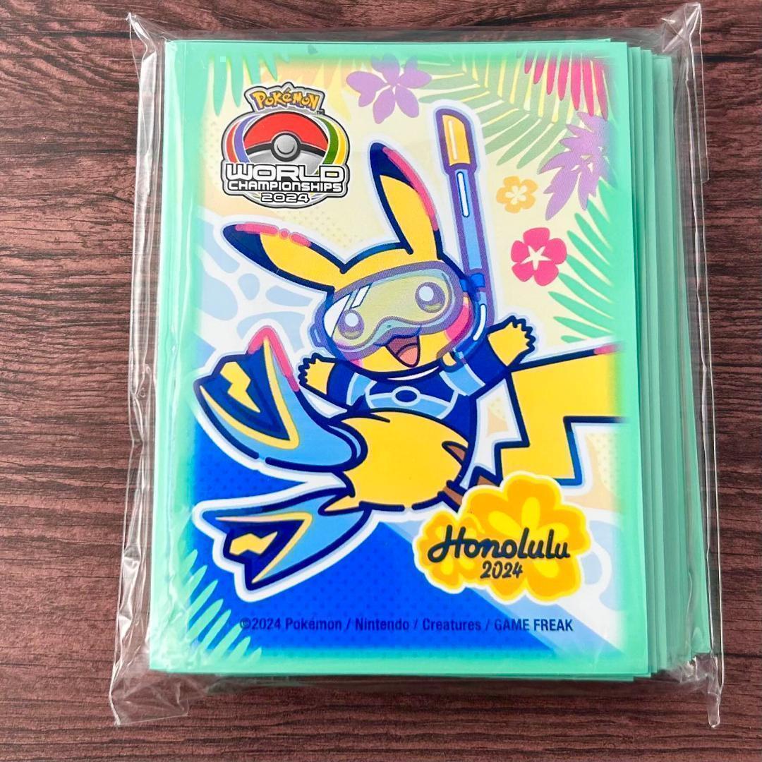 WCS2024 ホノルル 出場者限定 ピカチュウ スリーブ 海外限定