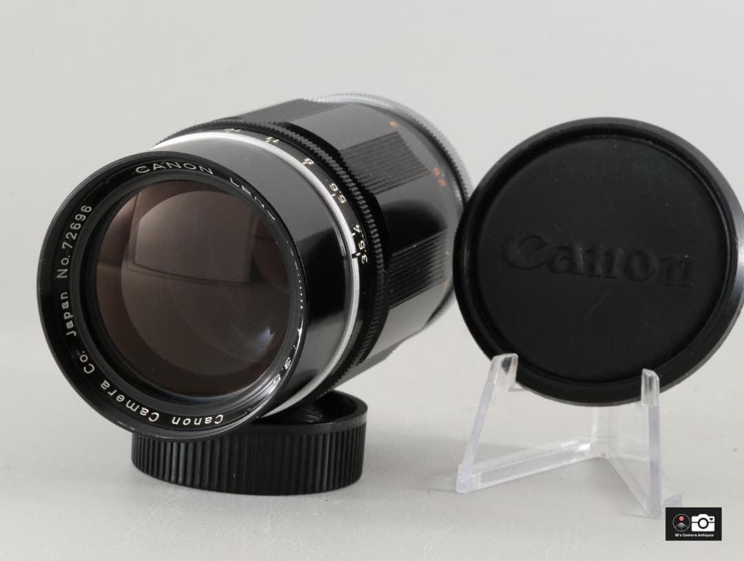 美品Canon 135mm F3.5 III ライカＬ３９レンズ整備済