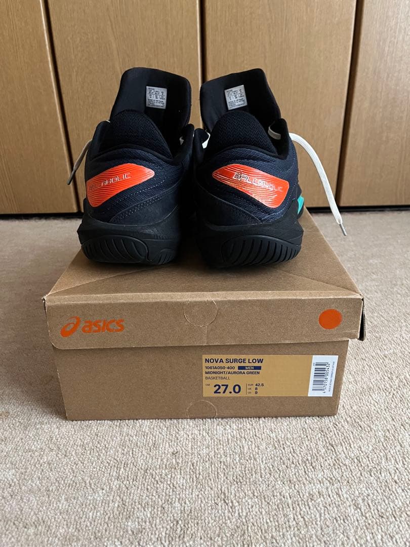 ASICS × ballaholic NOVA SURGE LOW 27cm