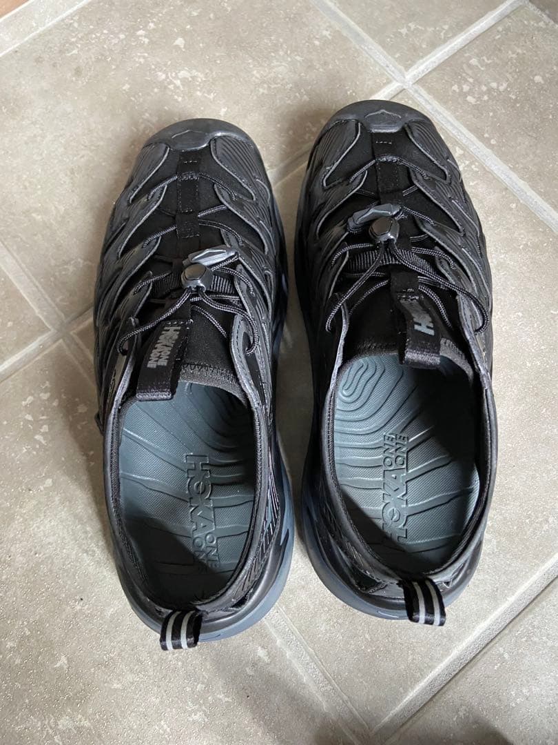 【未使用に近い】HOKA HOPARA サンダル ブラック
