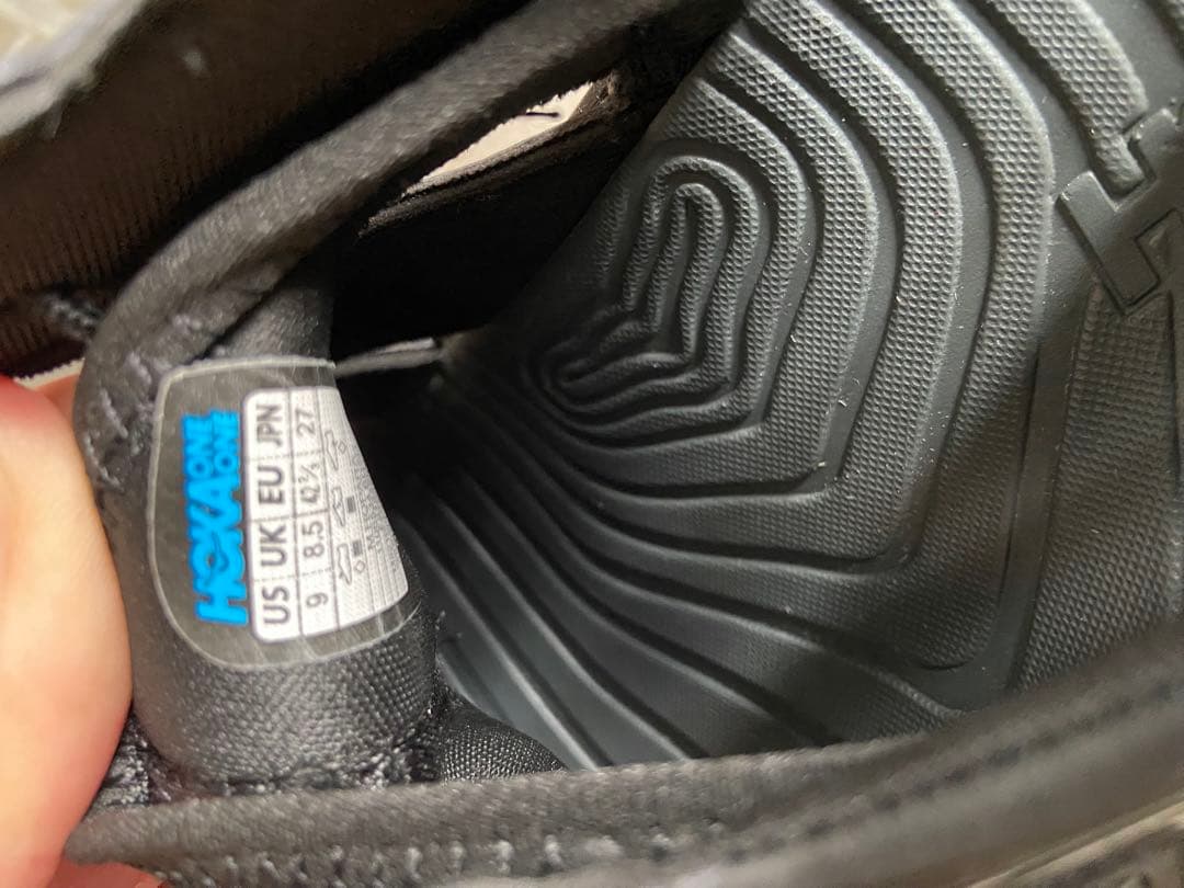 【未使用に近い】HOKA HOPARA サンダル ブラック