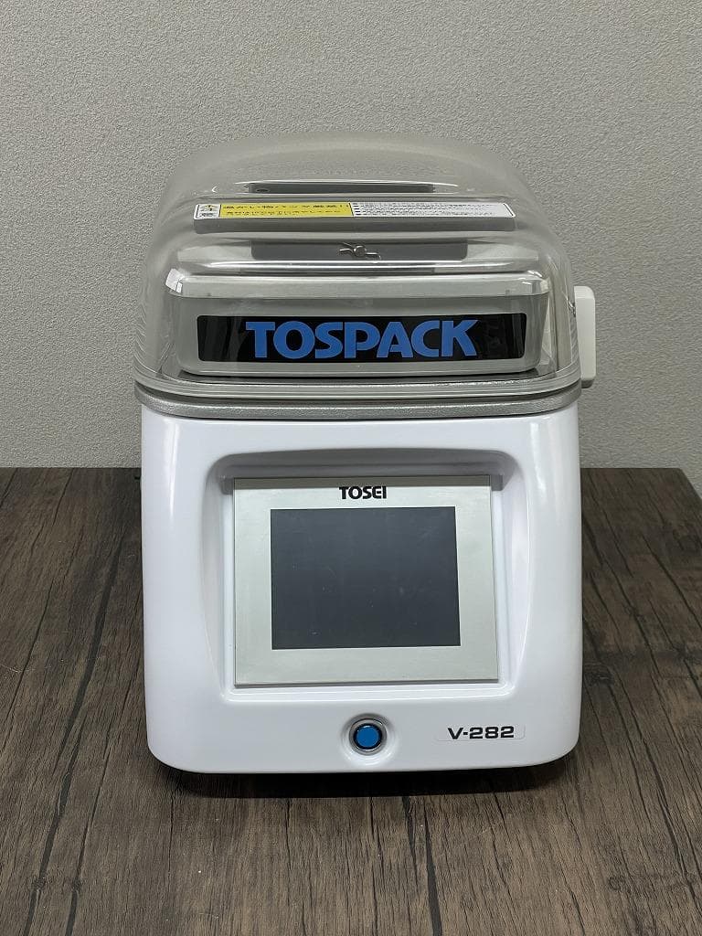 【美品】TOSEI　卓上真空包装機　V-282　真空パック　2022年製