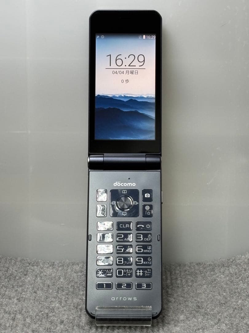 ★arrows ケータイ ベーシック F-41C ネイビー #26020501