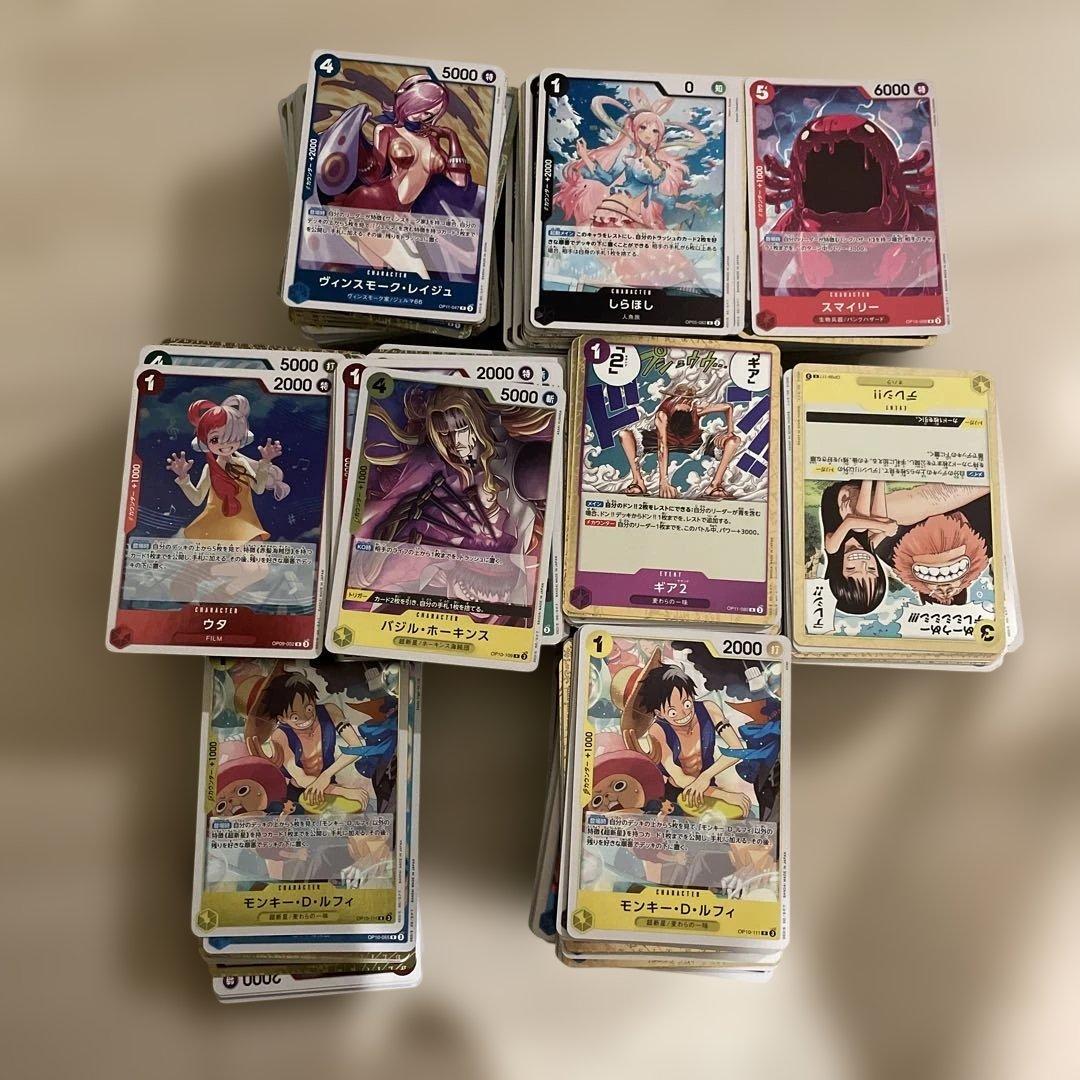 ワンピースカード　まとめ売り　引退品　sr r uc c