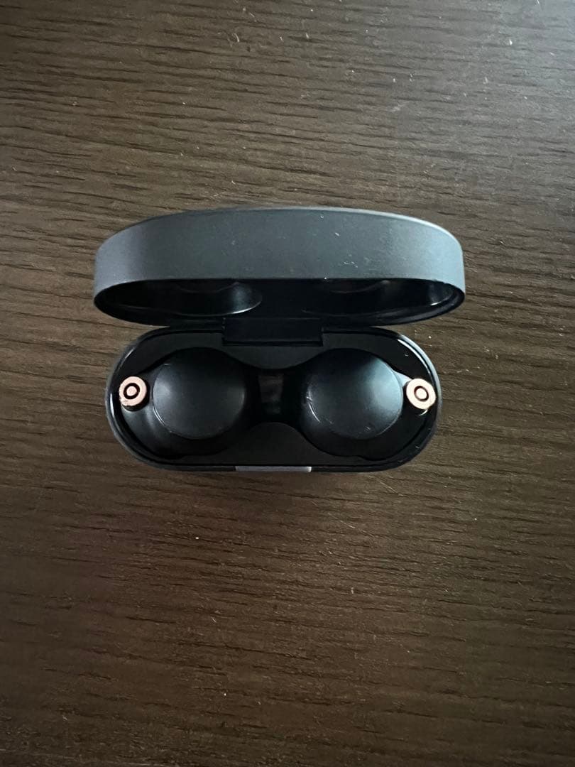 SONY ワイヤレスイヤホン ブラック WH-1000XM4 レザーケース付き