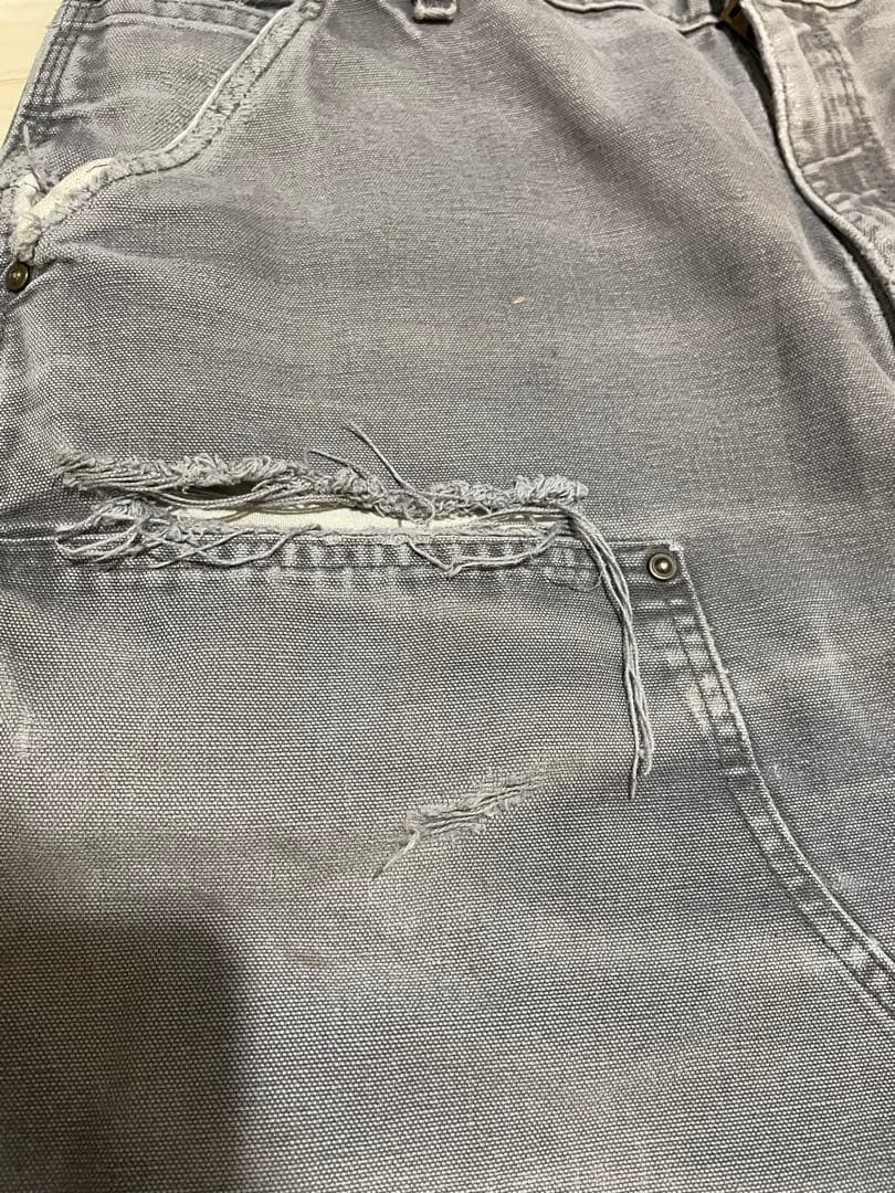 carhartt ダブルニーペインターパンツ　B136 gvl ボロ　w38