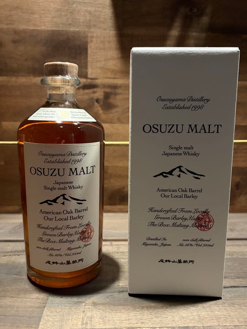 尾鈴山蒸留所 OSUZU MALT ウイスキー アメリカンオーク