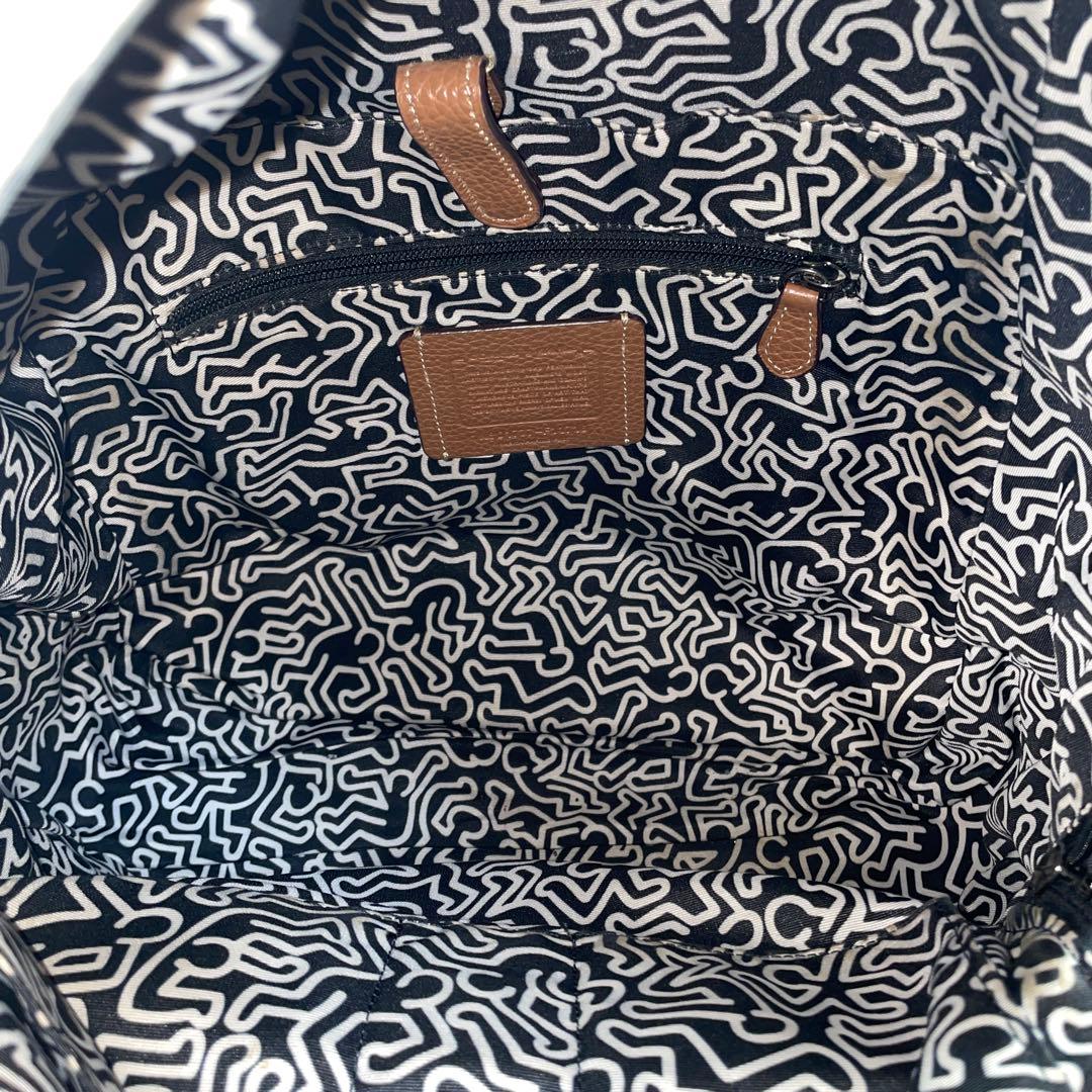 【美品】 COACH コーチ リュック Keith Haringコラボ