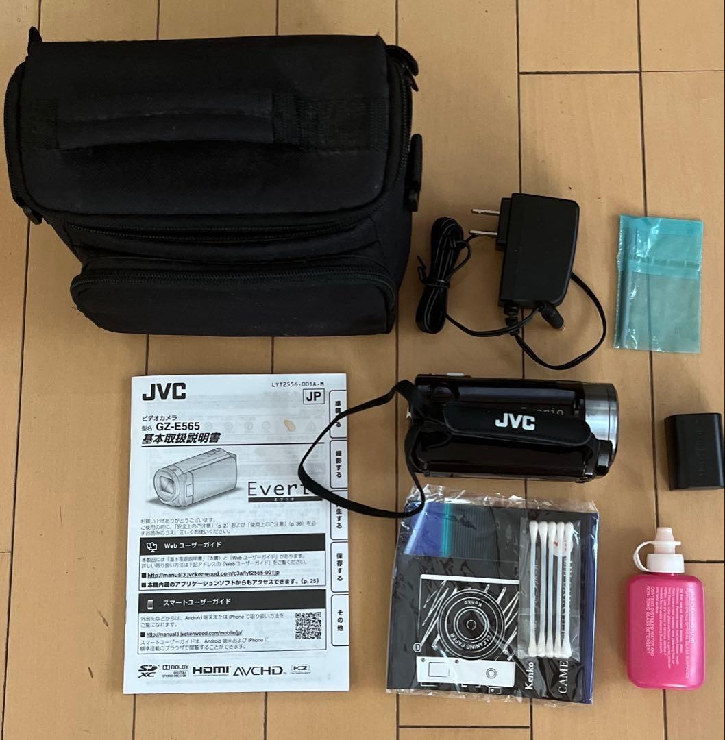 JVC ビデオカメラ GZ-E565 エブリオ　 ブラック