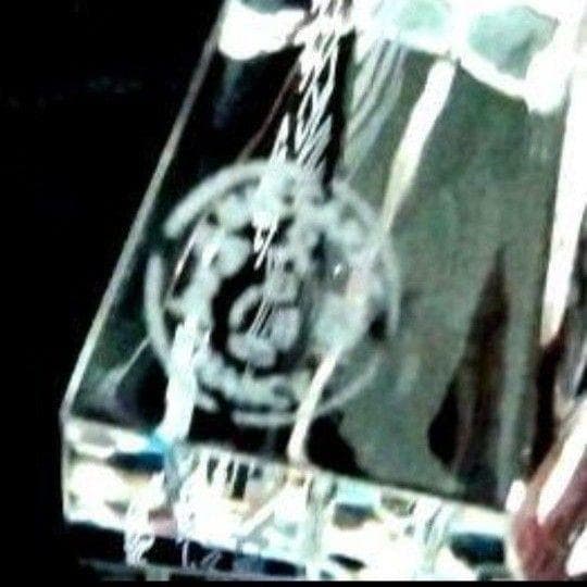 【美品】バカラ　キリン　花瓶 フラワーベース キリンビール　箱付き　大型花瓶