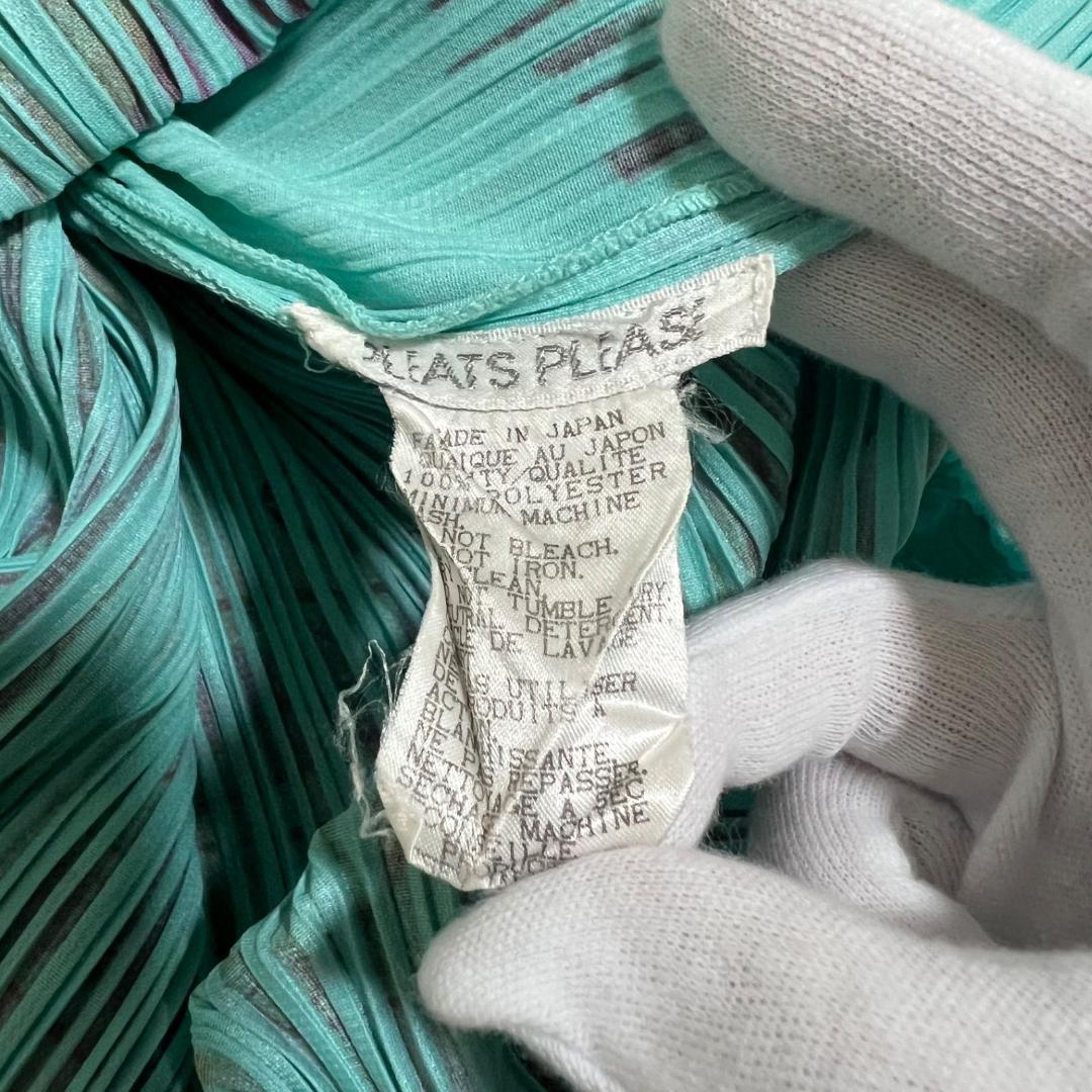 良品✨PLEATS PLEASE 転写 フラワー プリント チュニック 4