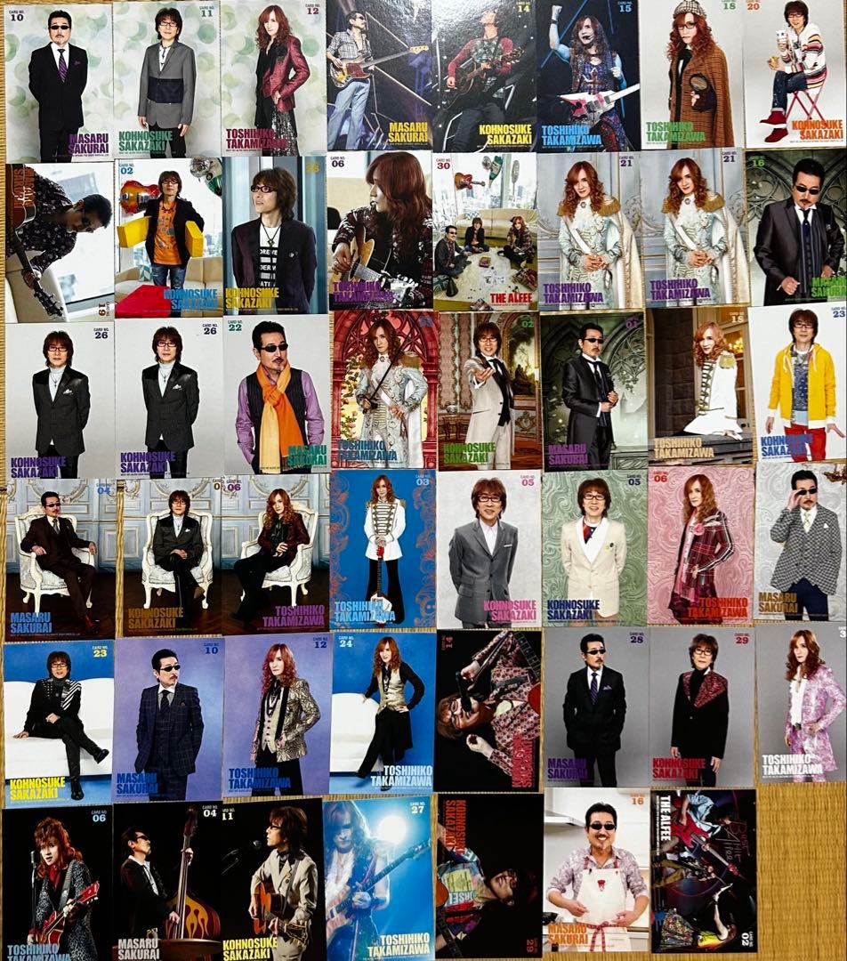 THE ALFEE トレカ　47枚セット