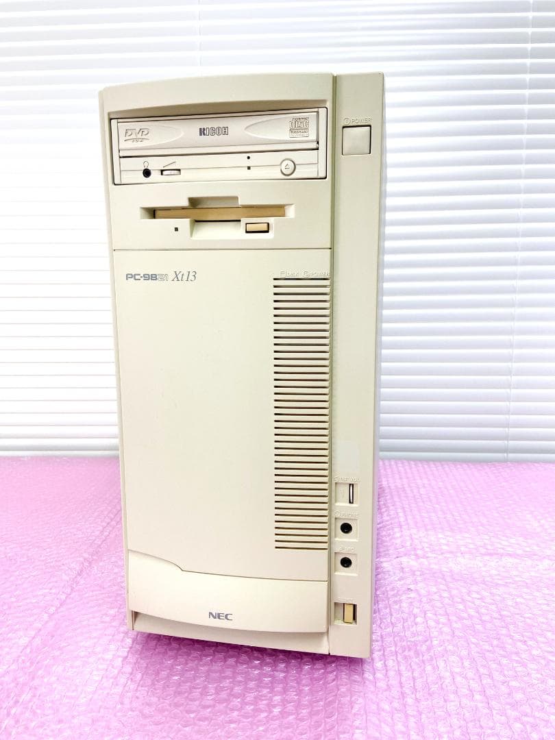 【動作良好】希少タワー！NEC PC-9821Xt13/K12 Win98SE