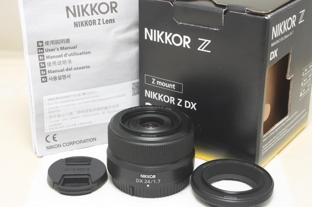 ニコン Z DX 24mm F1.7