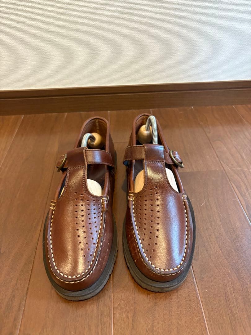 パラブーツ　6.0 AMERICA デッキシューズ　モカシン