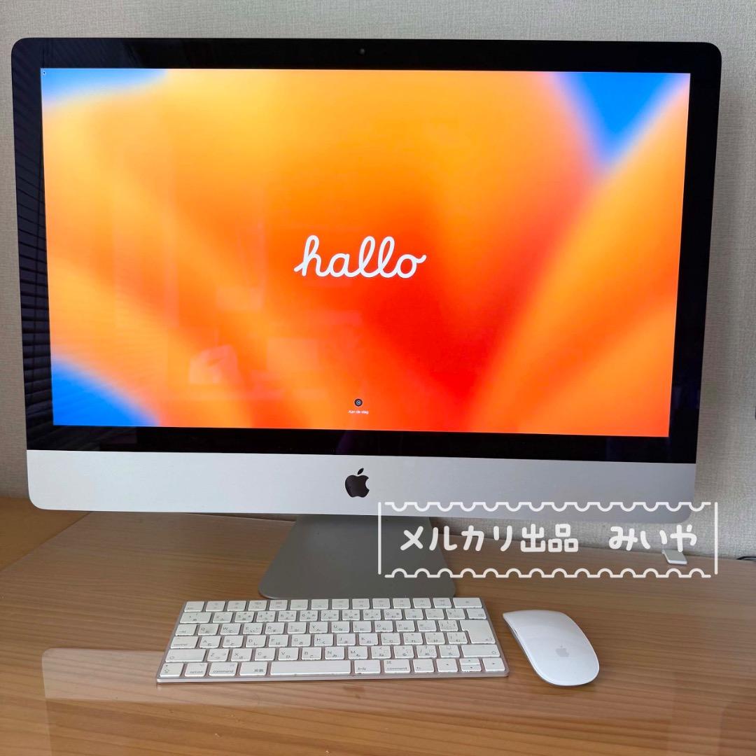 iMac 27inch Mid2017 MNE92J/A 64GB 1TB 中古
