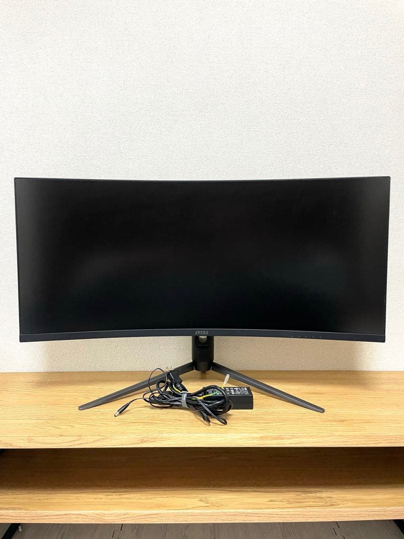 美品 MSI Optix ゲーミングモニター MAG342CQRV 34型 湾曲