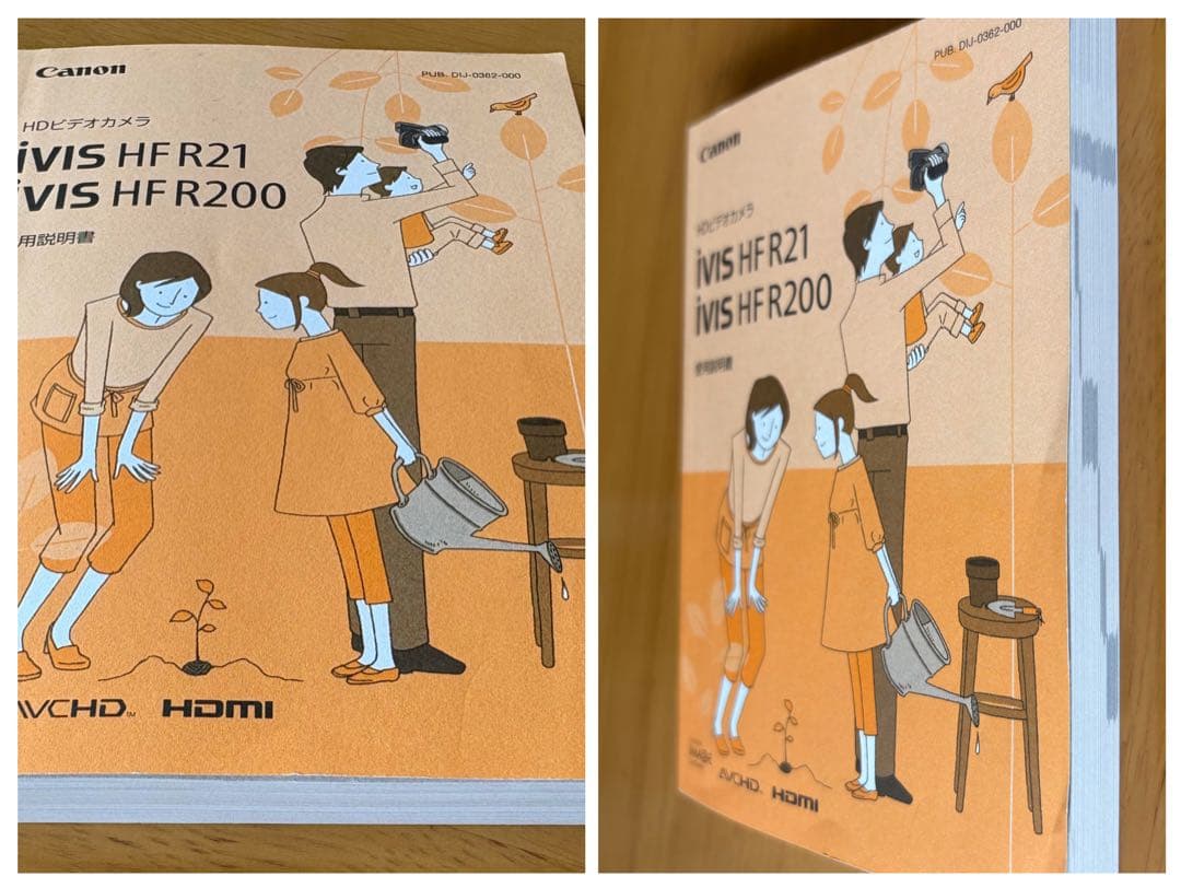Canon デジタルビデオカメラ iVIS HF R21