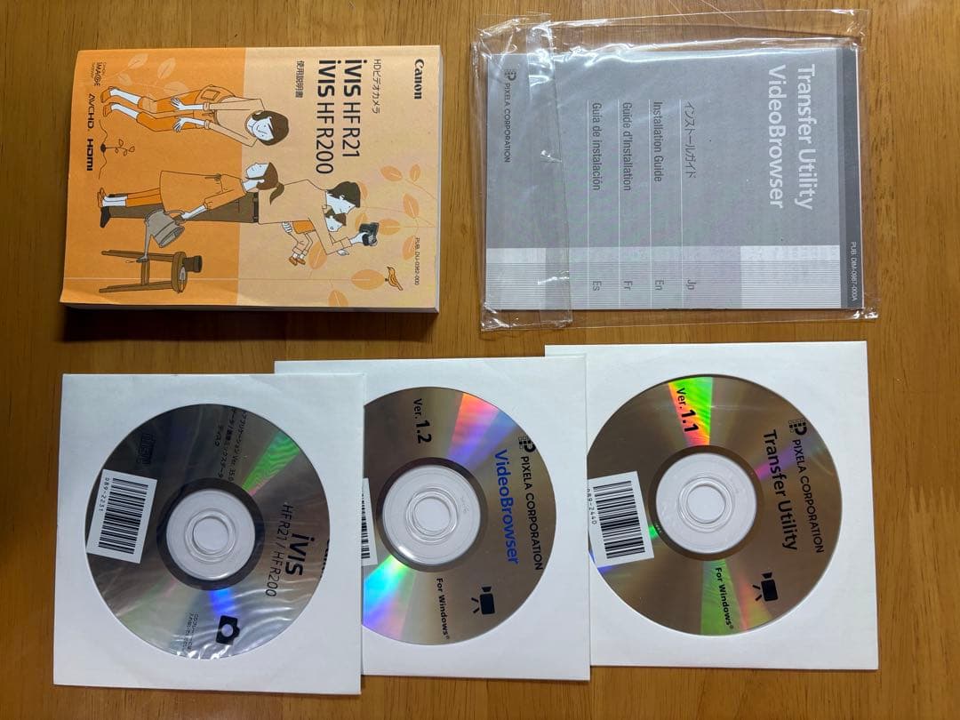 Canon デジタルビデオカメラ iVIS HF R21