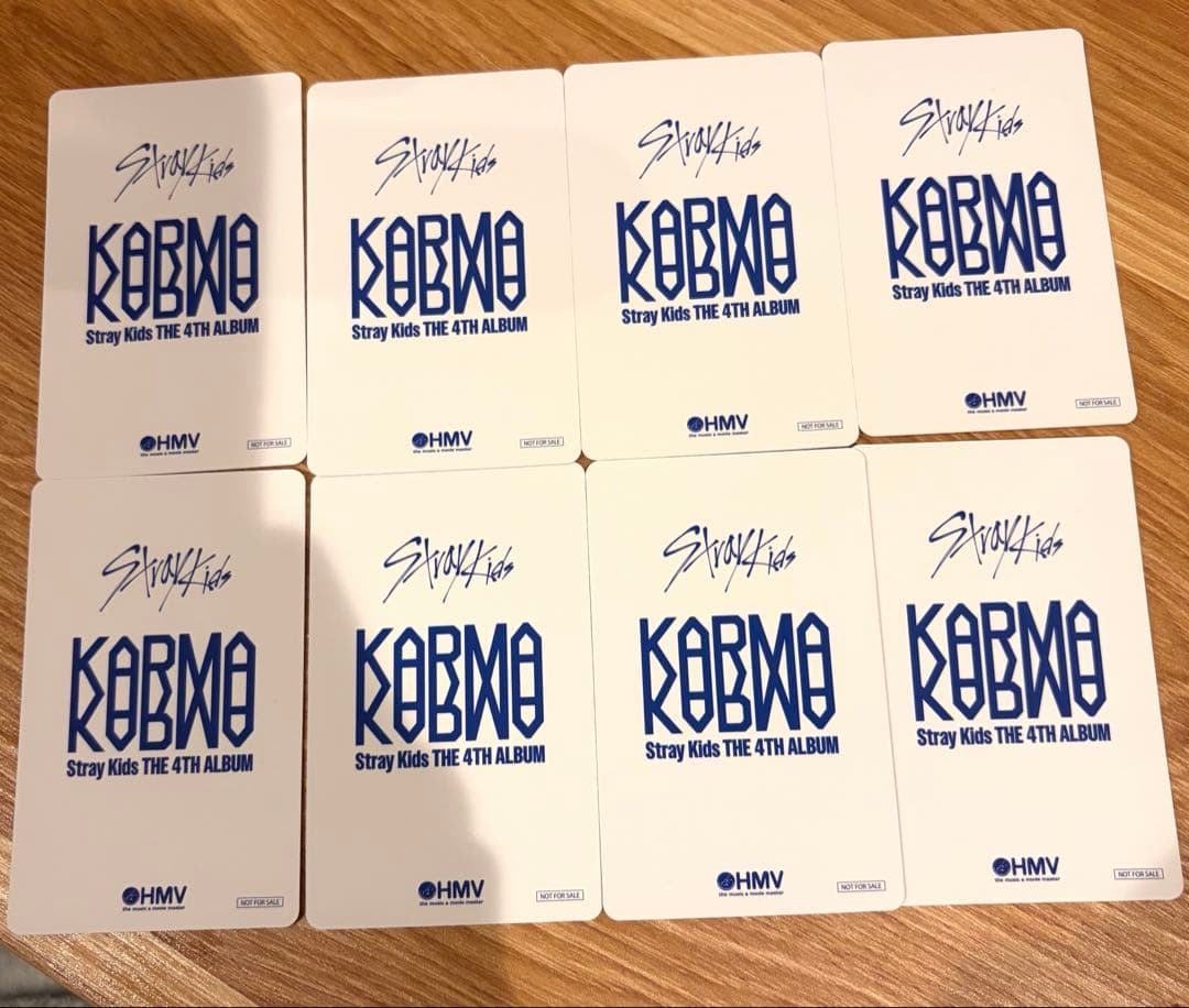 スキズ　straykids KARMA オフイベ 会場限定 コンプ　トレカ