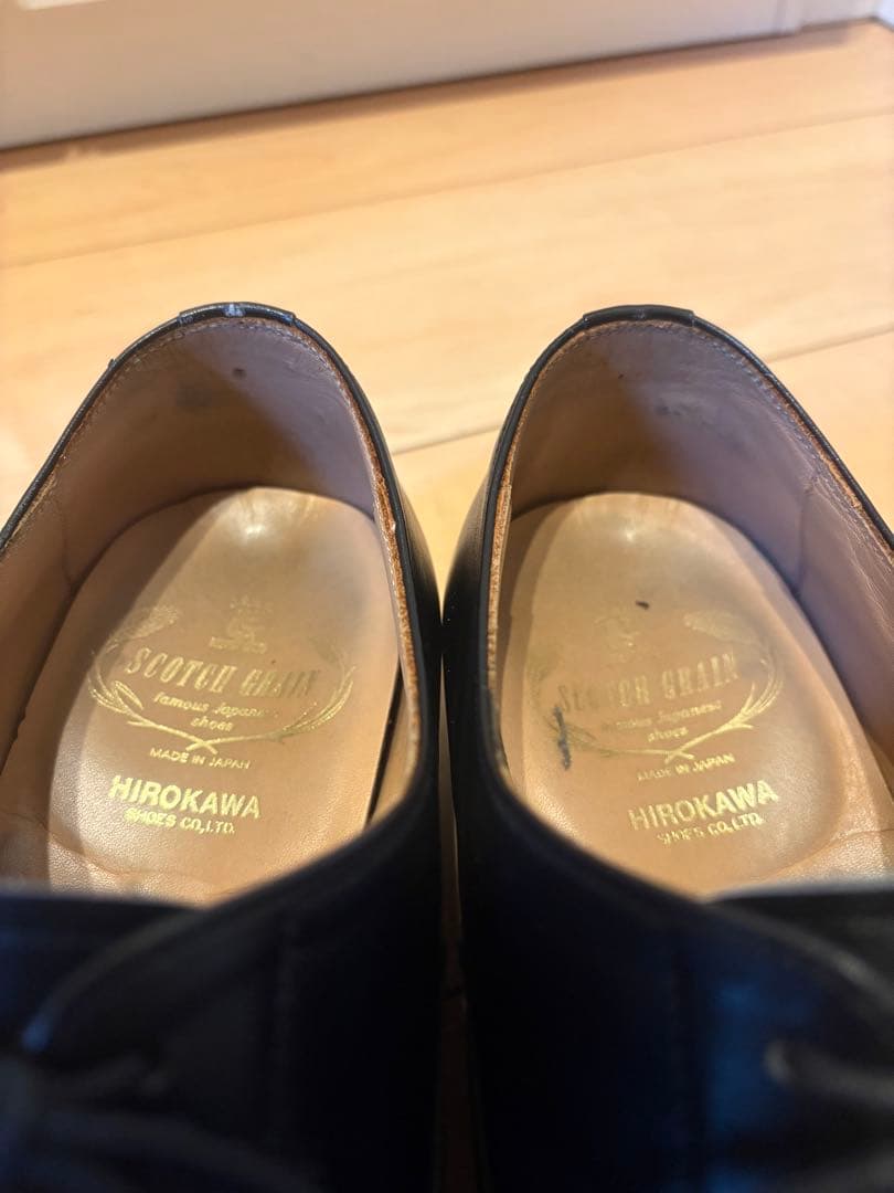 SCOTCH GRAIN ストレートチップ 内羽根26