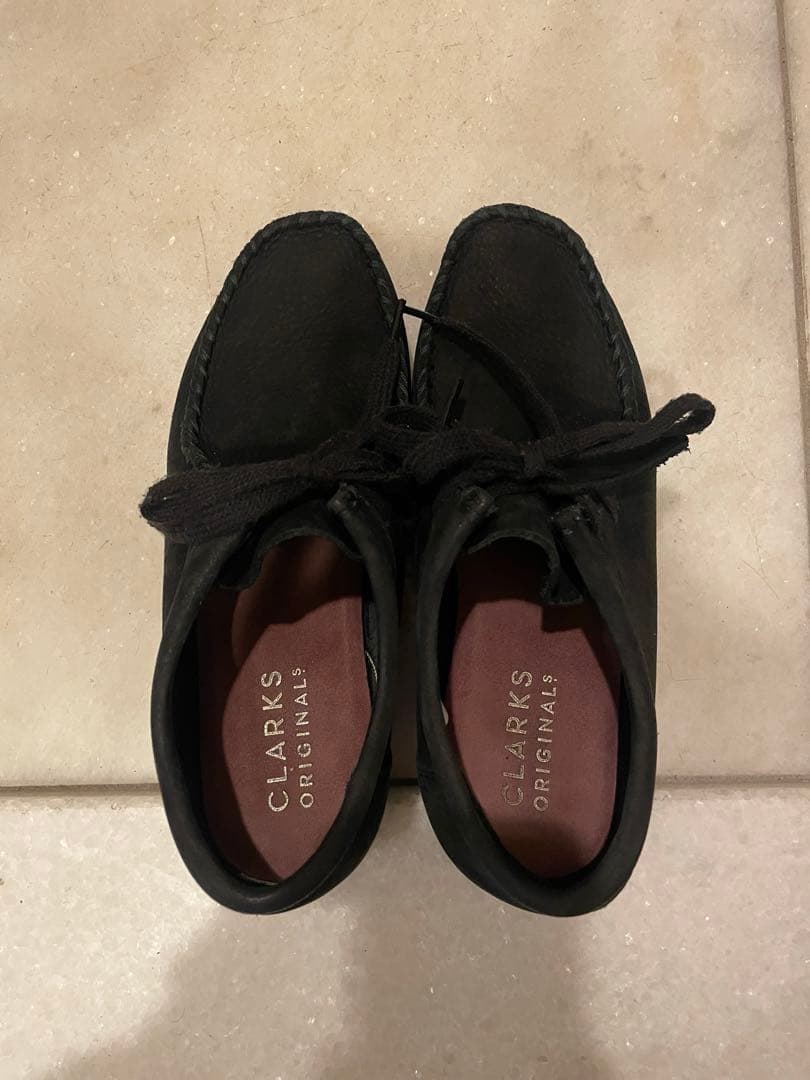 Clarks ワラクラフト 厚底 ブラック