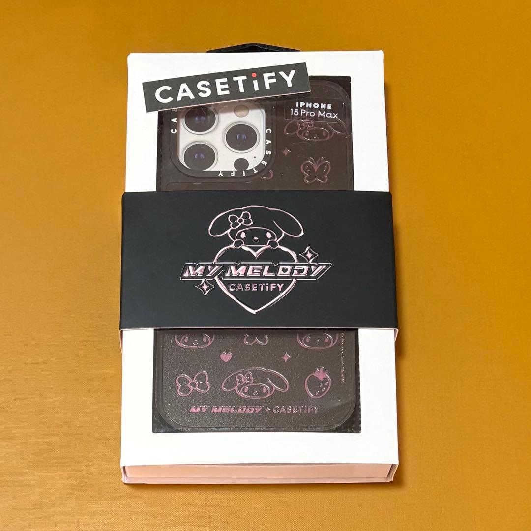 iPhone15 ProMax用 CASETiFY マイメロディ