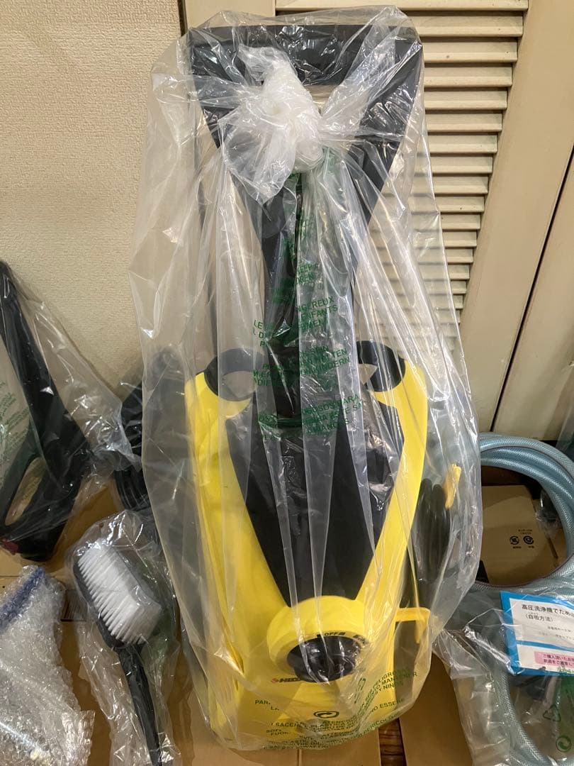 【ヒダカ】新品未使用・高圧洗浄機HKU-1885・自吸セットHKP-JSET