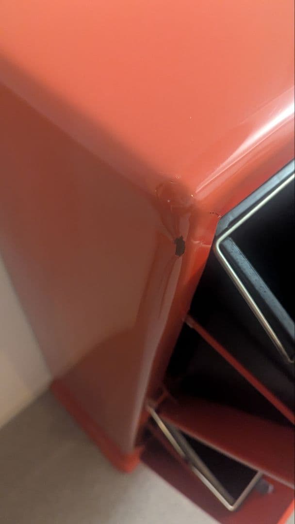 DULTON ゴミ箱 レッドトラッシュカン ダブルデッカー