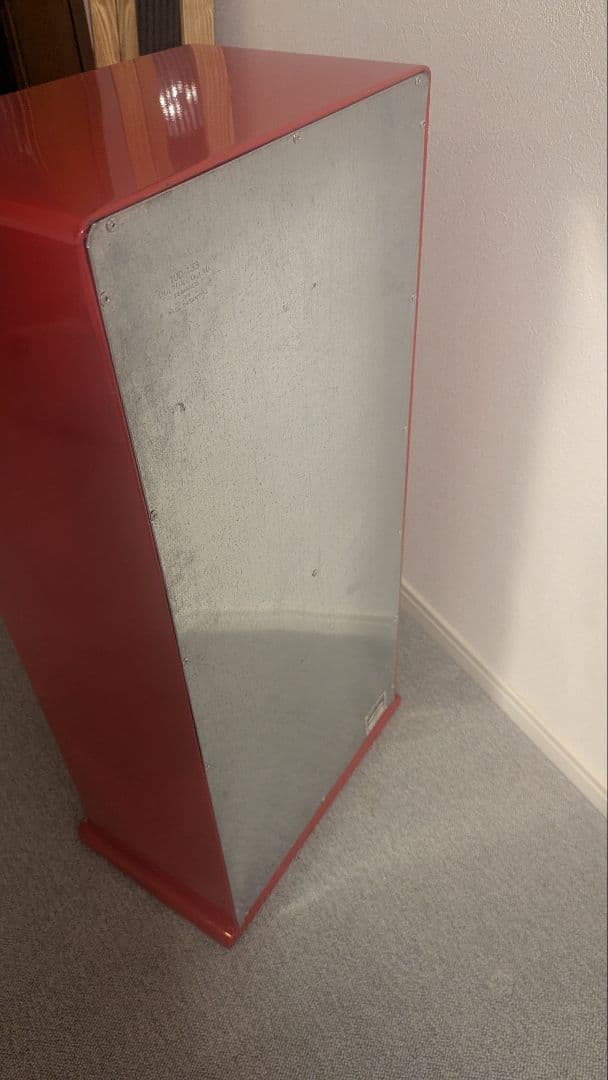 DULTON ゴミ箱 レッドトラッシュカン ダブルデッカー