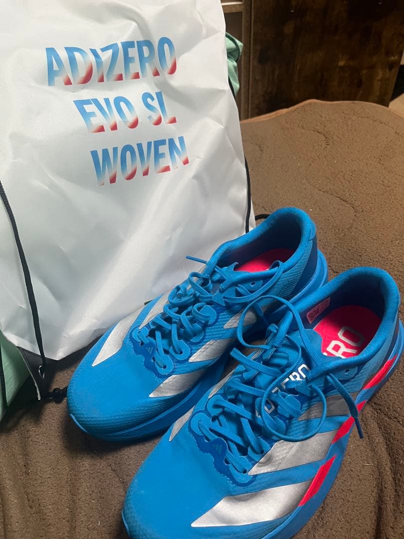 スパイク・シューズ adidas ADIZERO EVO SL WOVEN
